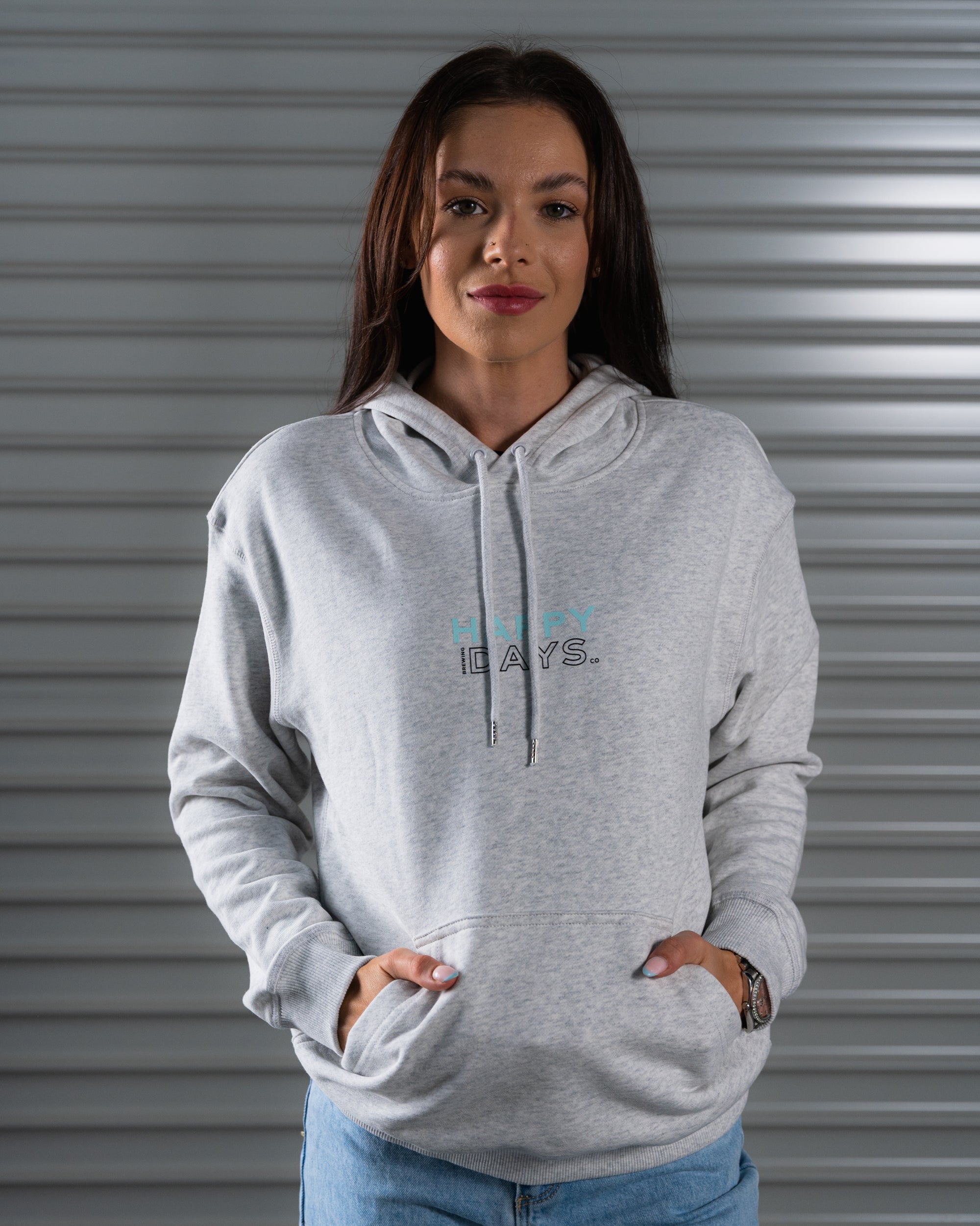 Women’s white hoodie